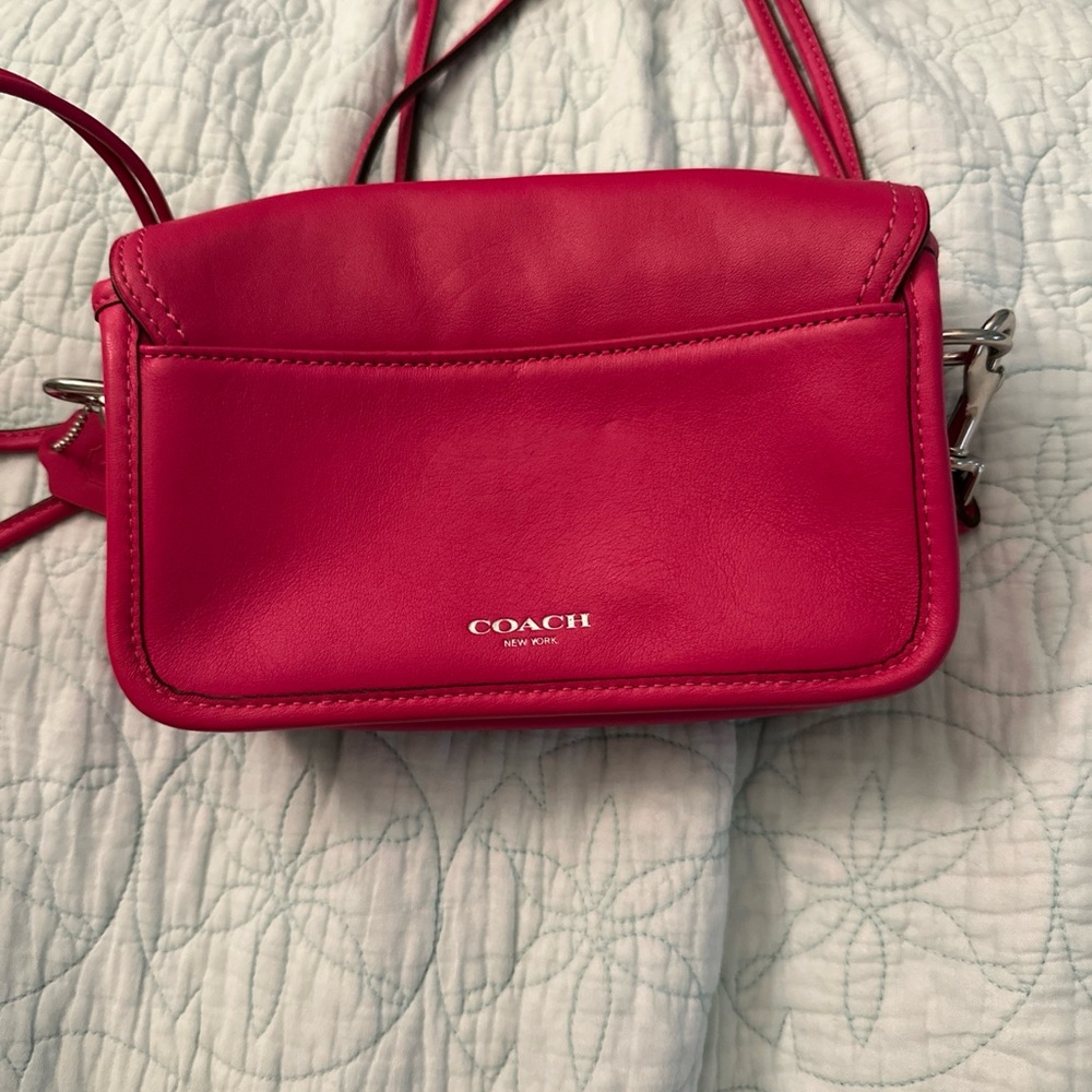 Coach Fuchsia Crossbody Bag
